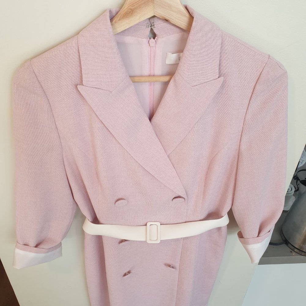 Pink Jacket Dress - Picture 3 of 10